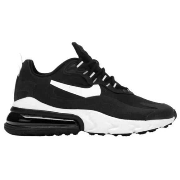NIKE Air Max React 'Black/White' Running Shoes Size 7.5 - Picture 1 of 10